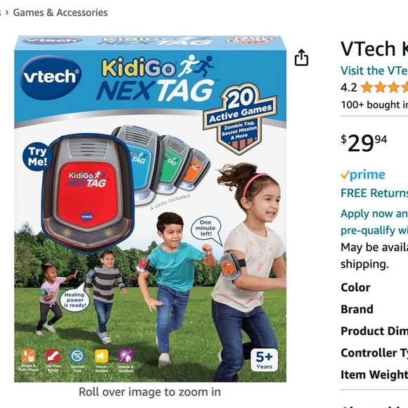 VTech KidiGo NexTag - Picture 1 of 3